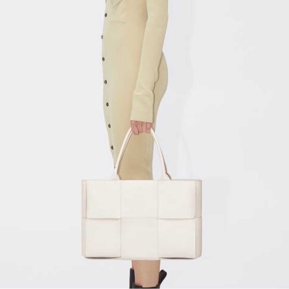 Bottega Veneta Cream Tote Bag